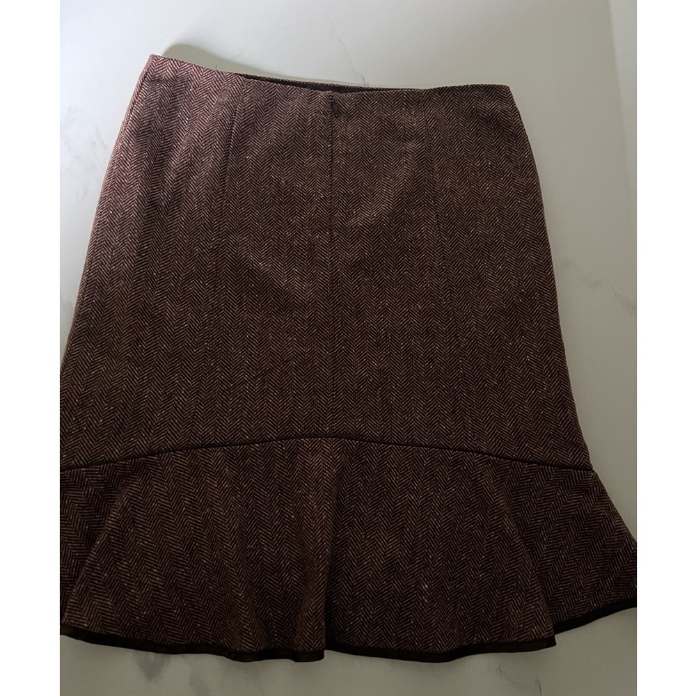 Gap herringbone skirt